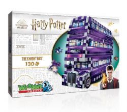 WREBBIT CASSE-TÊTE 3D 130 PIÈCES - LE MAGICOBUS MINI HARRY POTTER